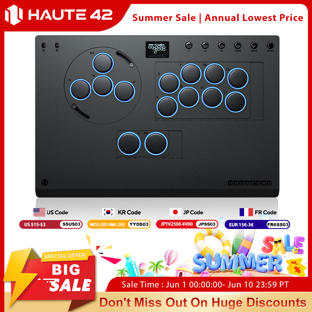 Arcade X - Haute42 X-Move Aluminium Alloy Hitbox Leverless