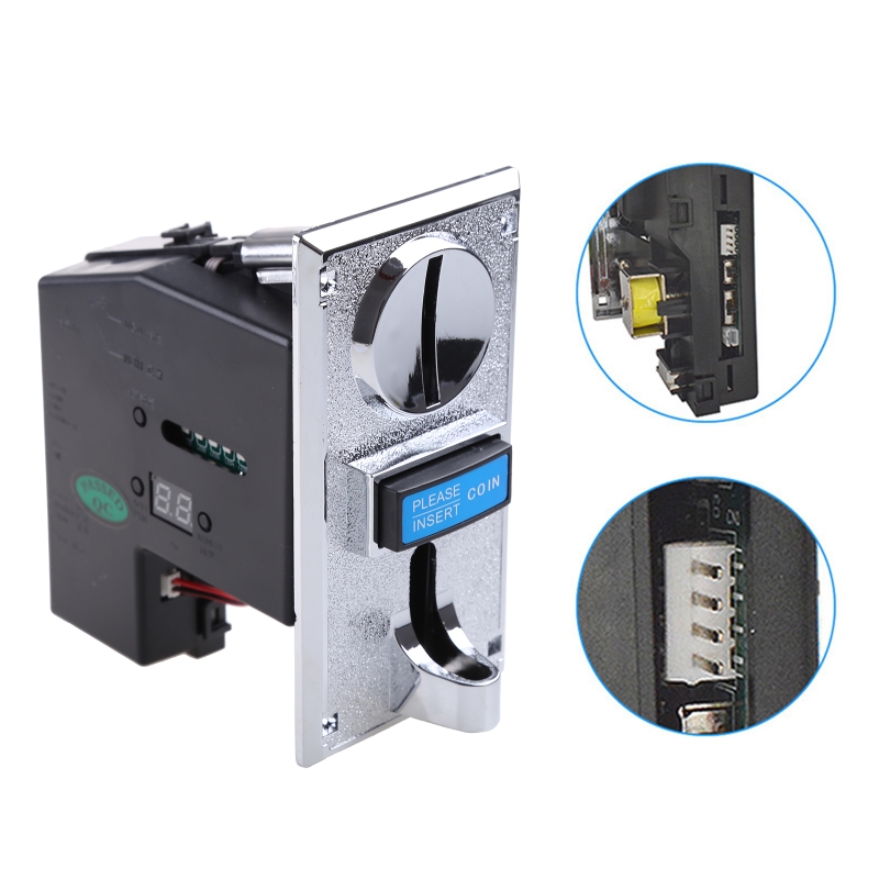 Arcade And Vending - Multi Coin Acceptor Selector Slot for