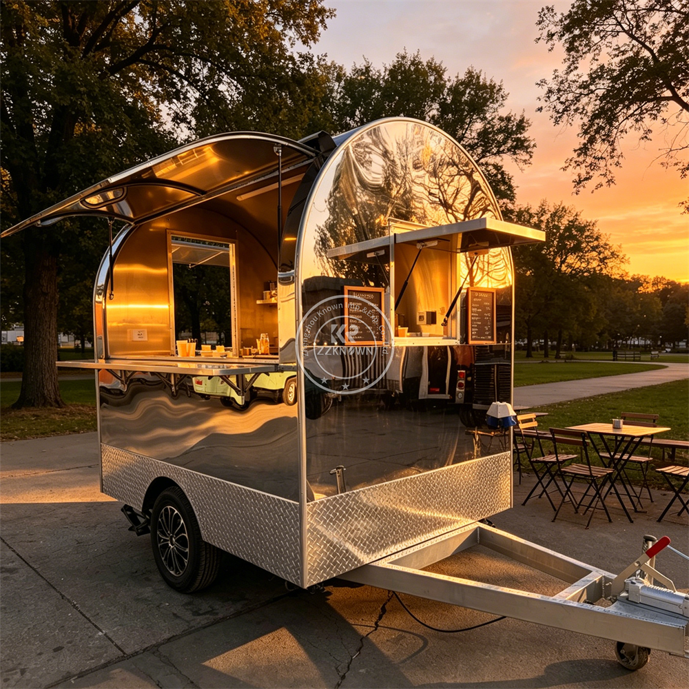 Hot Dog Vending Cart - Street Mobile Hot Dog Hamburger Ice