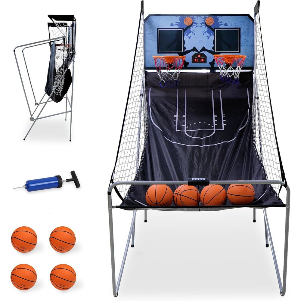 Arcade Games & Vending Co - Indoor Basketball Arcade Game with Dual