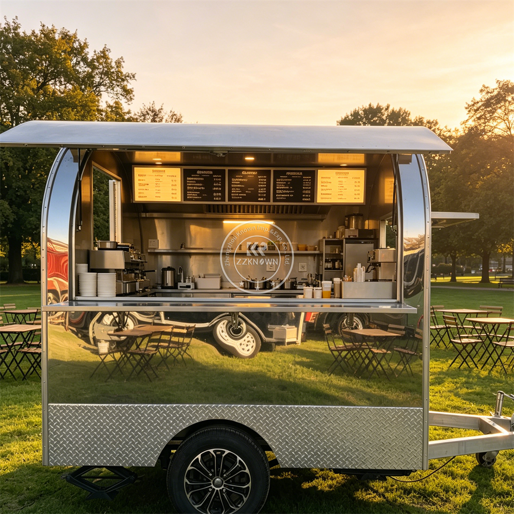 Concession Food Trailer Mobile - Hot Dog Vending Cart recension och pris
