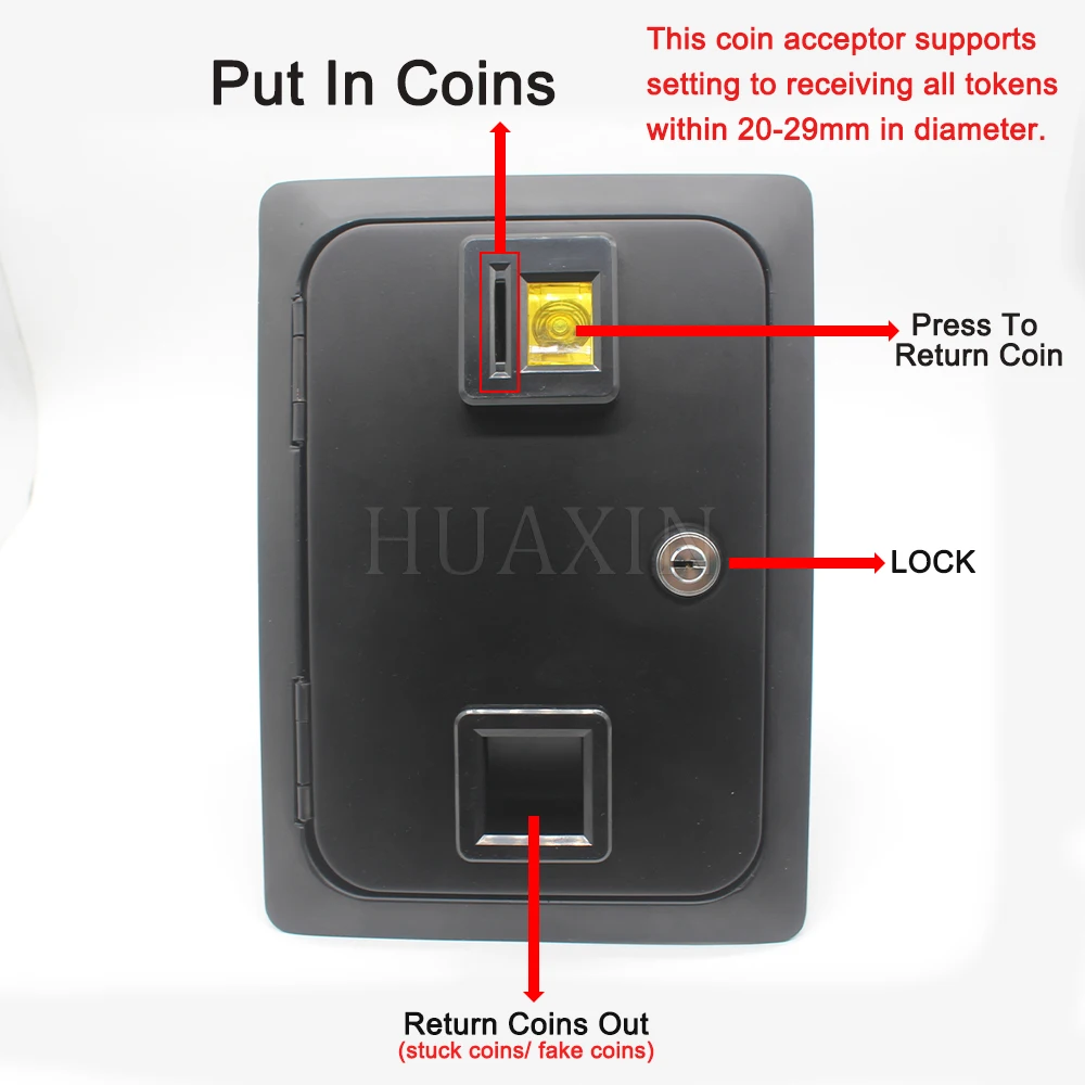 Iron Arcade Coin Door With 12V - Token Coin Mechanism recension och pris