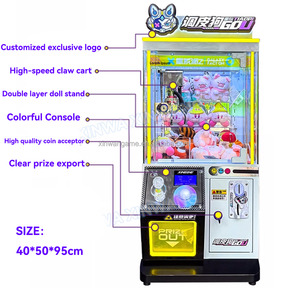 New Mini Claw Machine Crane Ke - Arcade Vending Machines For Sale recension och pris