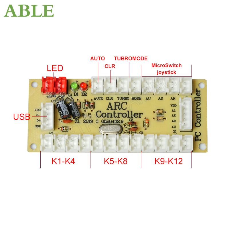 Arcade 2 Player Zero Delay Kit - Joystick Arcade Parts recension och pris