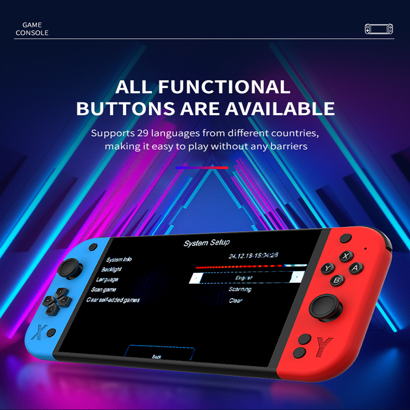 New G90 Retro Gaming Handheld  - Arcade Vibes recension och pris