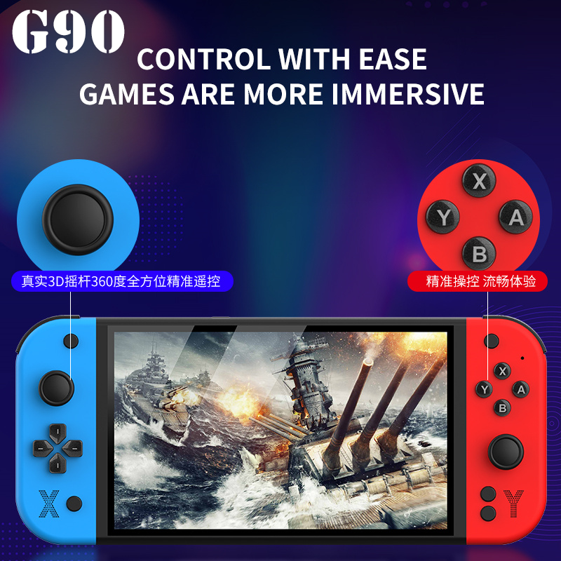 New G90 Retro Gaming Handheld  - Arcade Vibes recension och pris