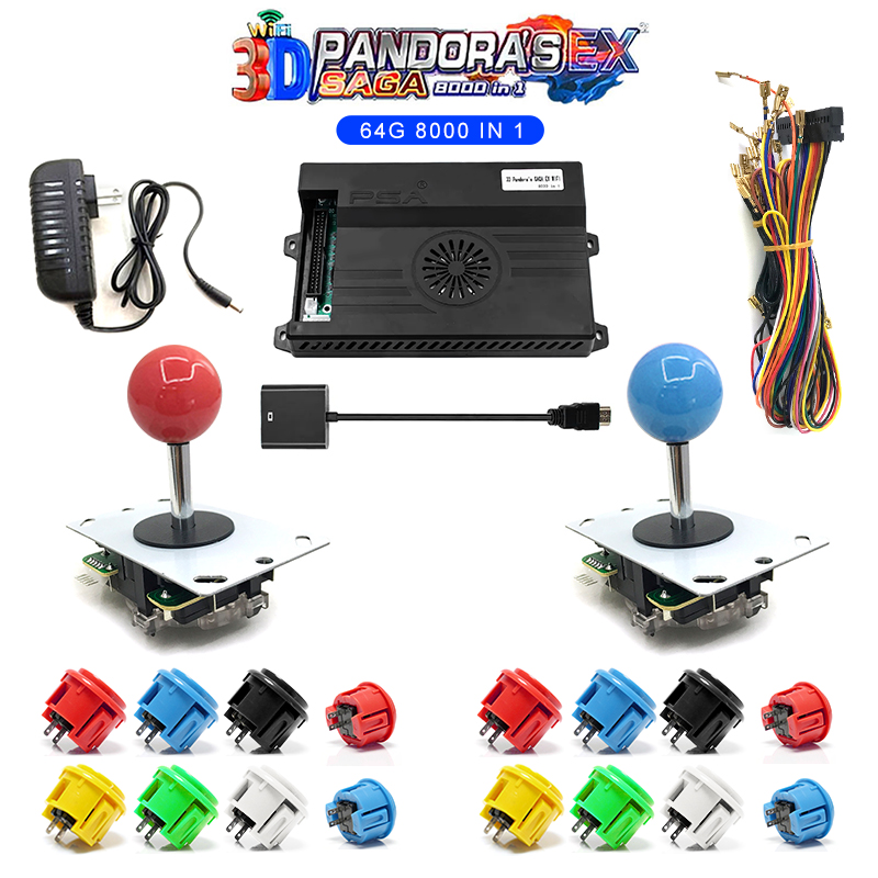 3D WIFI Pandoras Saga EX2 Box  - Trackball Controller Arcade recension och pris