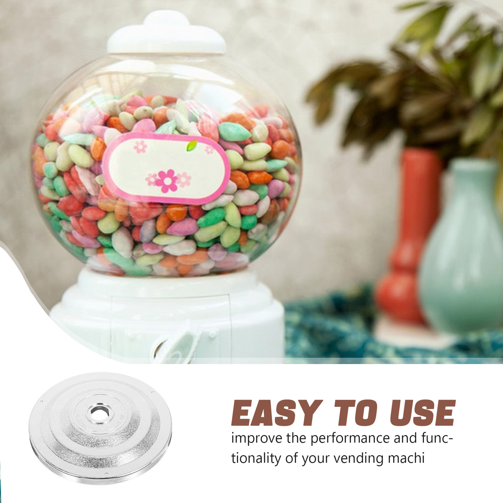 Universal Plastic Gumball Mach - Candy Vending Machine recension och pris