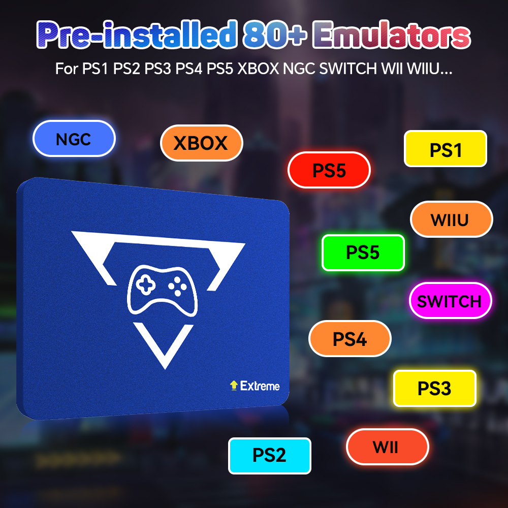 2TB Gaming Emulation Hard Driv - Arcade X recension och pris