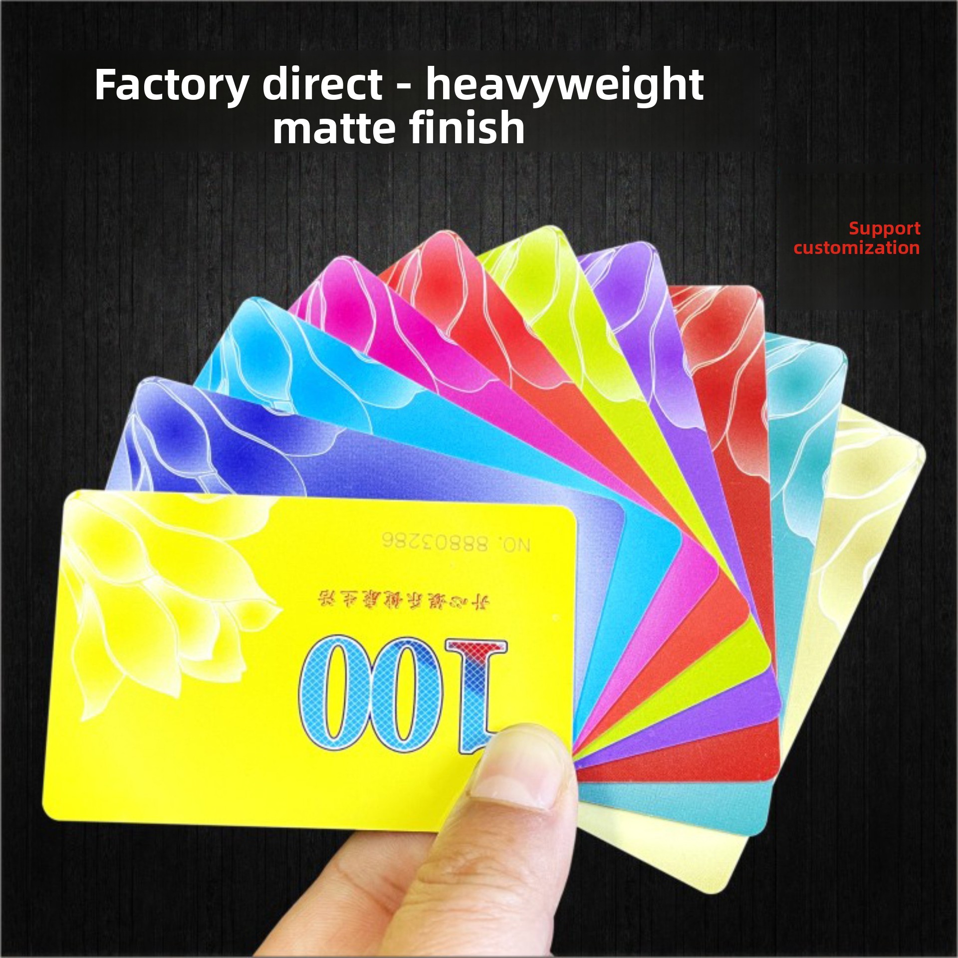 50Pcs Frosted Chip Card PVC We - Arcade Card Vending Machine recension och pris