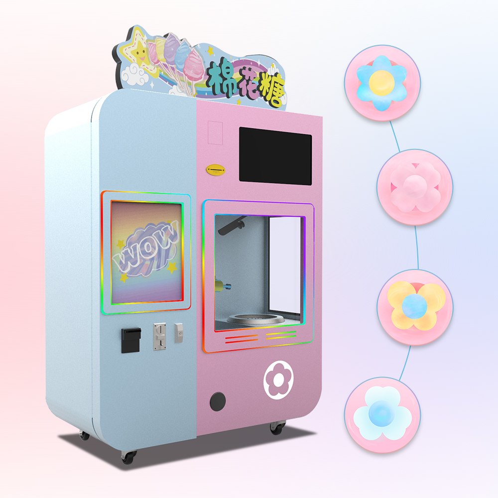 Customized Industrial Cotton C - Candy Vending Machine recension och pris