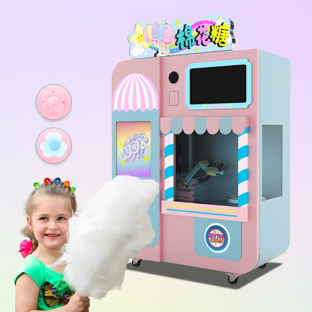Customized Industrial Cotton C - Candy Vending Machine recension och pris