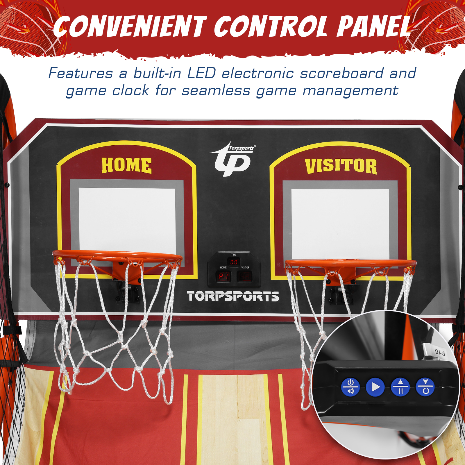 Arcade Basketball Game Set Inf - Arcade Games & Vending Co recension och pris