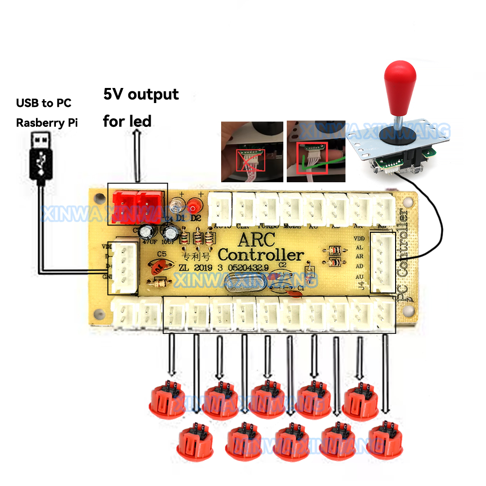 Copy SANWA Game Machine Arcade - Arcade Vibes recension och pris