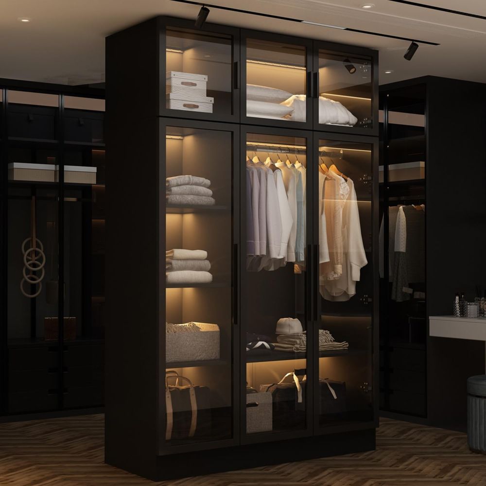LED-Illuminated Glass Display  - Glass Cabinet Display recension och pris