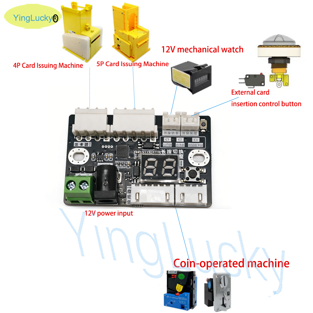 Arcade Dispenser PCB Control B - Arcade Card Vending Machine recension och pris