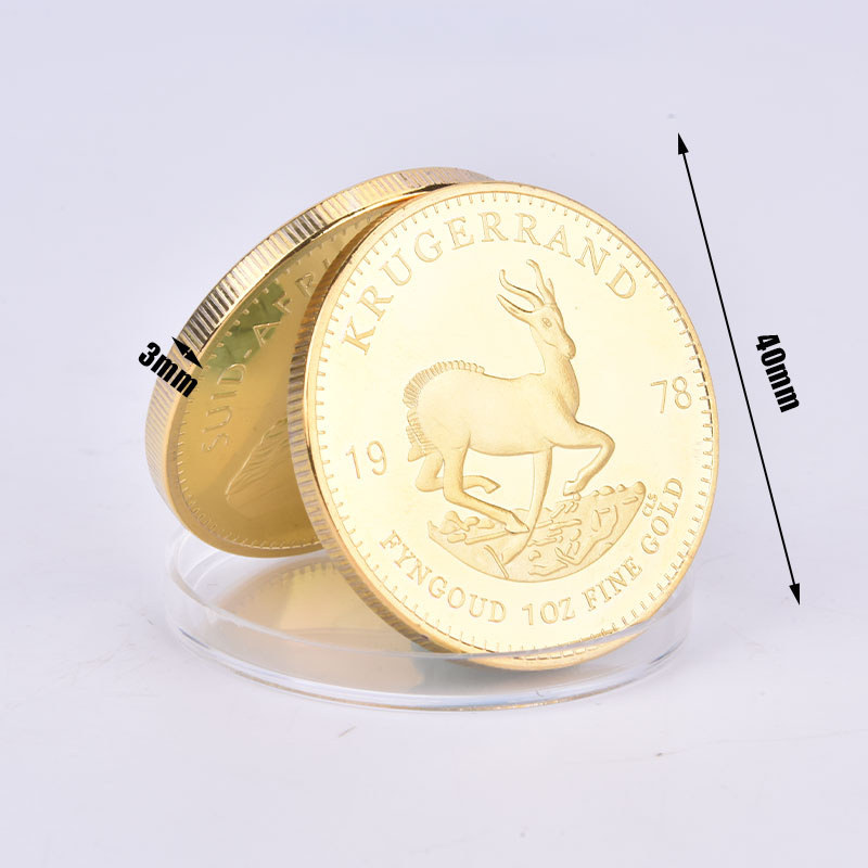 South Africa Krugerrand 1OZ Si - Token Coin Mechanism recension och pris