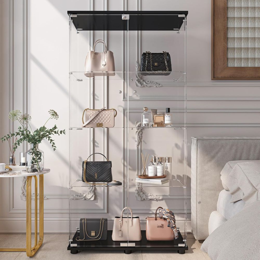 Double Door Glass Display Cabi - Glass Cabinet Display recension och pris