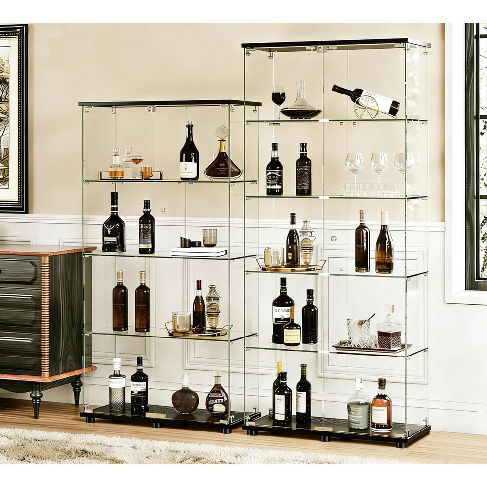 Double Door Glass Display Cabi - Glass Cabinet Display recension och pris