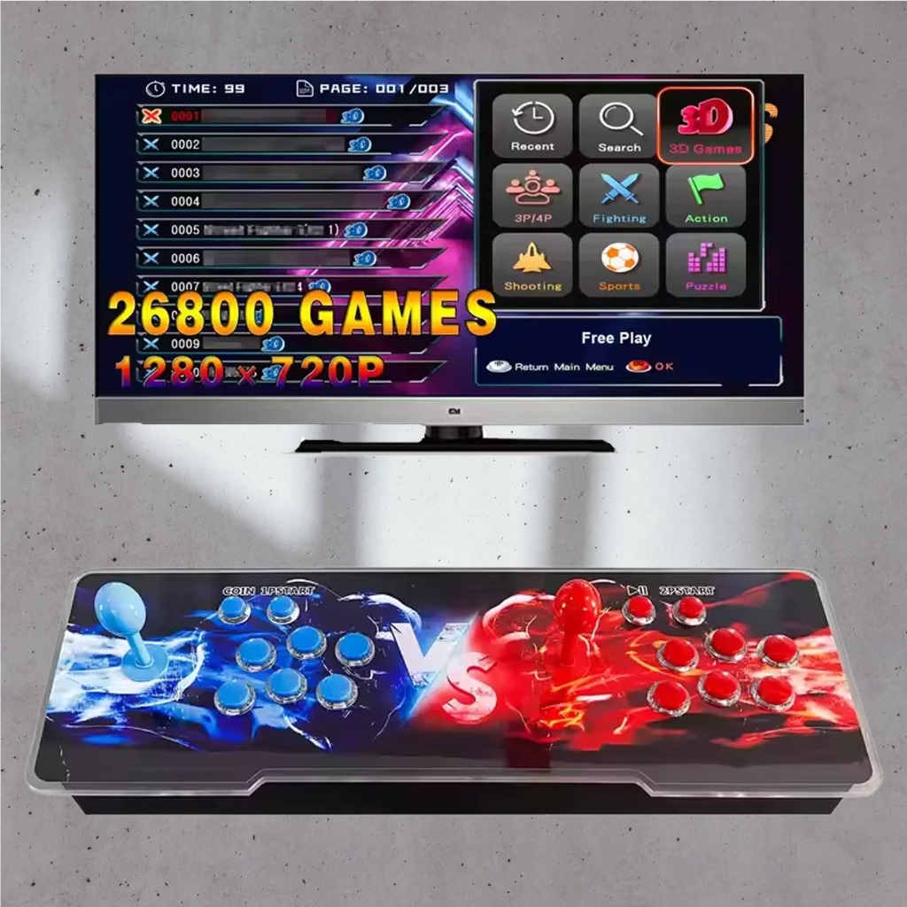 26800 in 1 Pandora box arcade  - Trackball Controller Arcade recension och pris