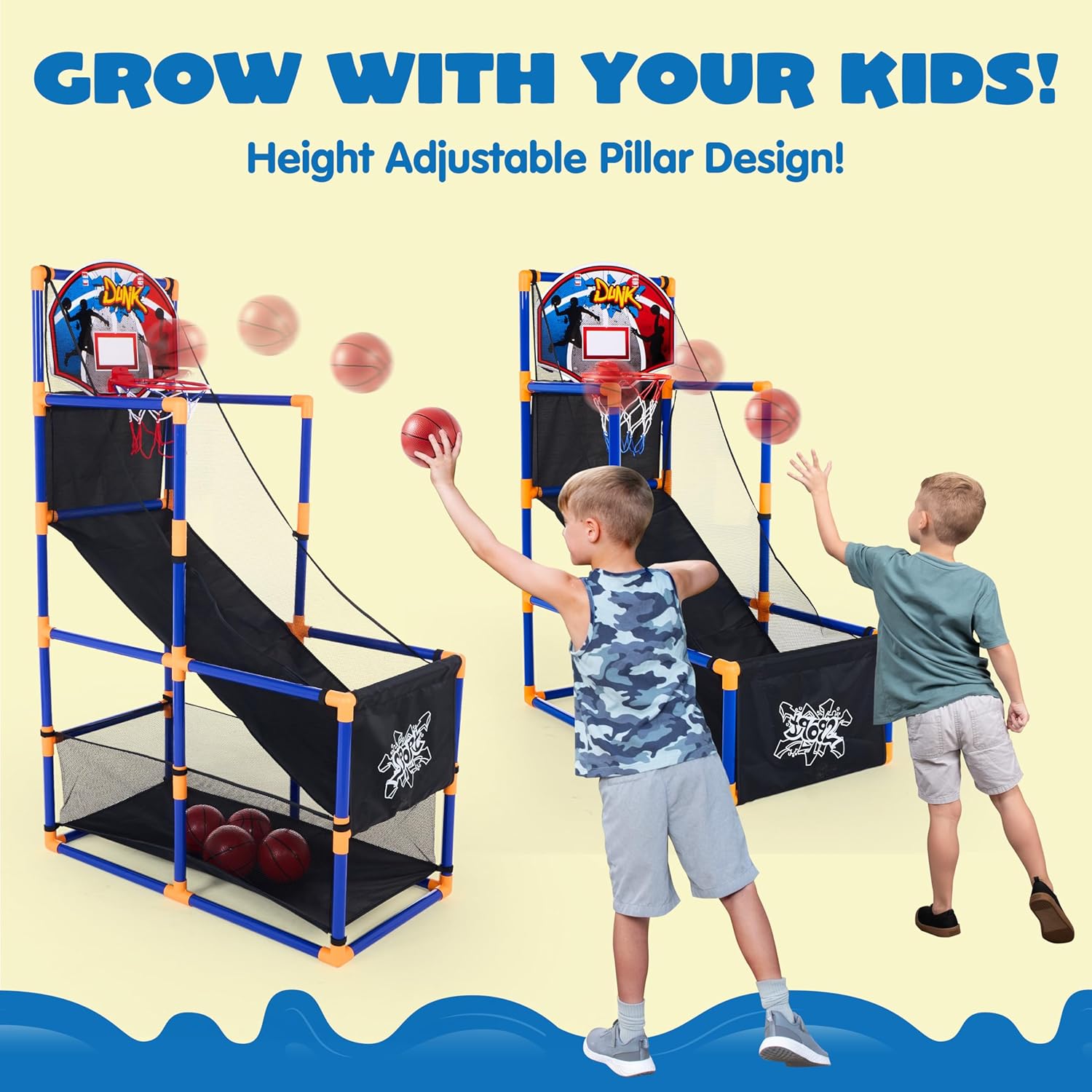 Arcade Basketball Game Set wit - Arcade Games & Vending Co recension och pris