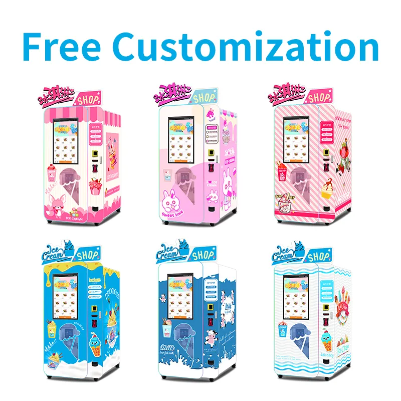 Soft Ice Cream Vending Machine - Commercial Vending Machine recension och pris