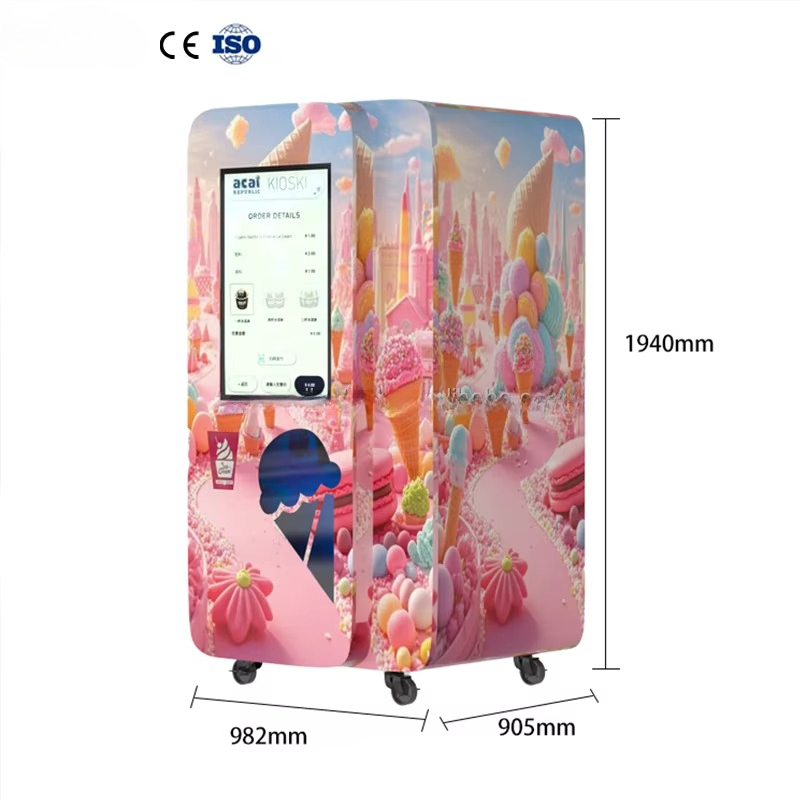 Soft Ice Cream Vending Machine - Commercial Vending Machine recension och pris