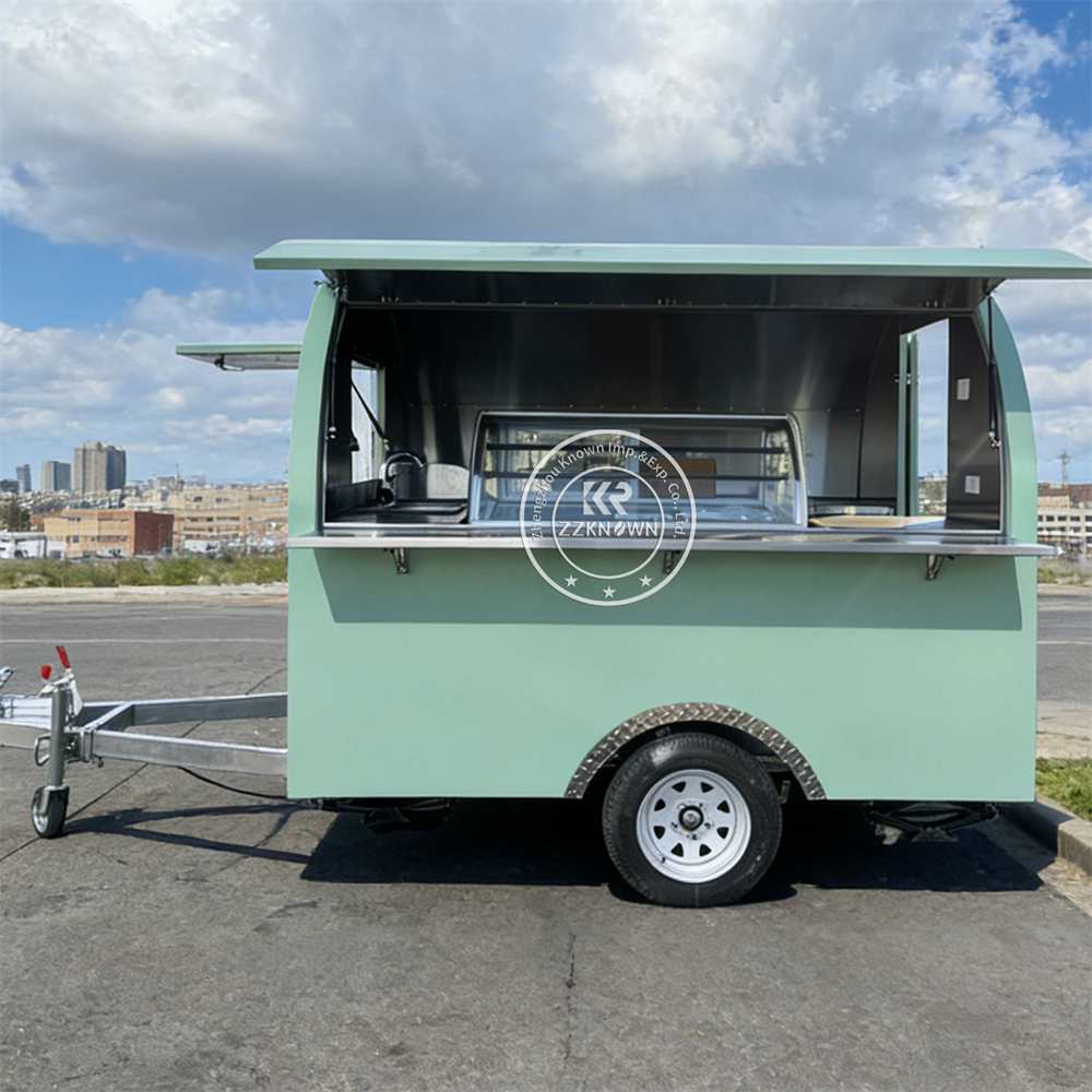 Luxury Mobile Food Truck Fully - Hot Dog Vending Cart recension och pris