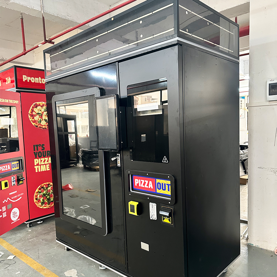 Customized Fast Food Pizza Ven - Commercial Vending Machine recension och pris