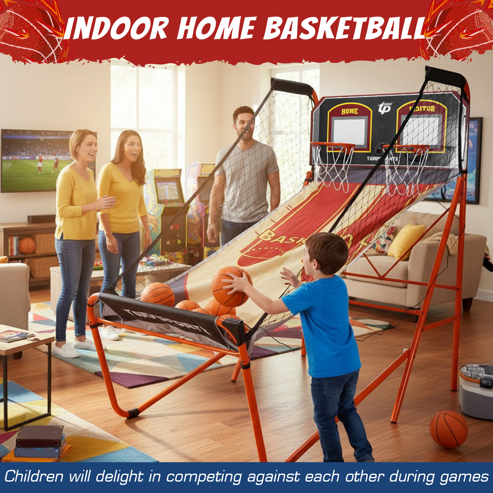 Arcade Cage Basketball Game LE - Arcade Games & Vending Co recension och pris