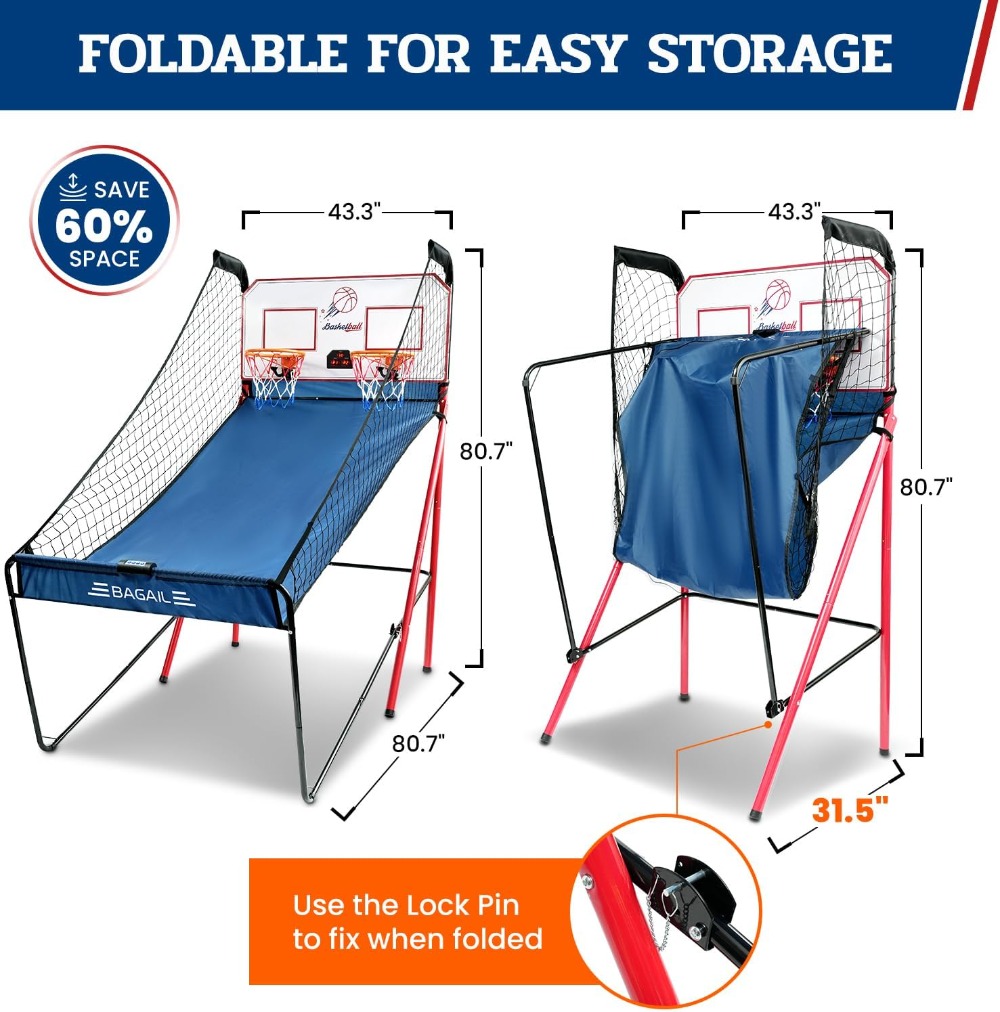 Electronic Basketball Arcade G - Arcade Games & Vending Co recension och pris