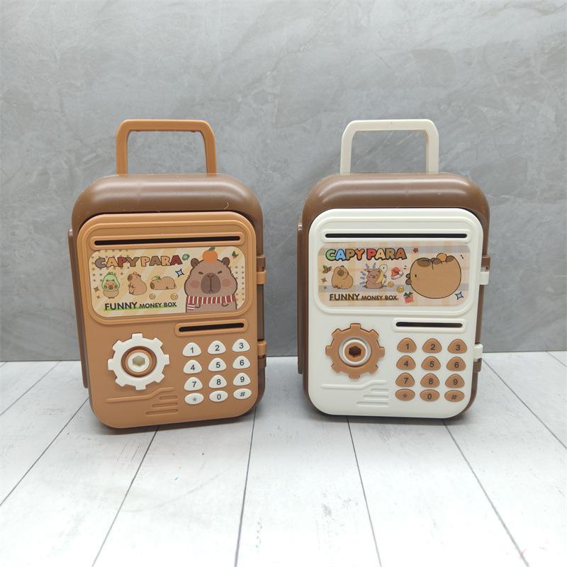 Money Box With Fingerprint Pig - Coin Operated Kiddie Ride recension och pris