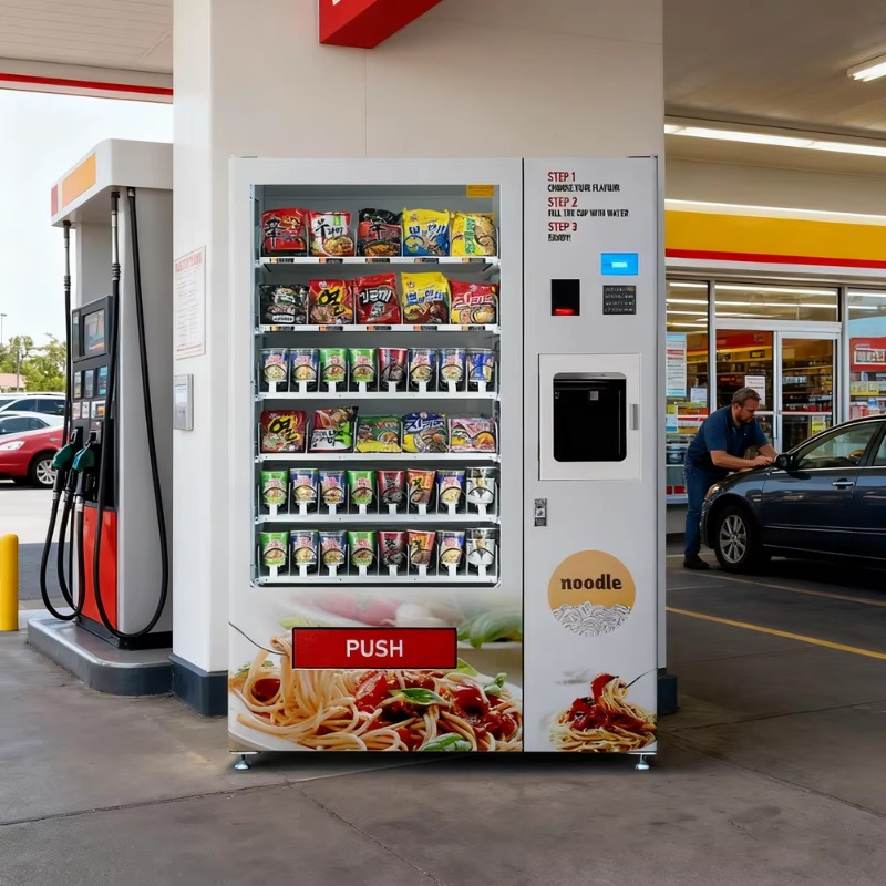 Customized Metal Cup Noodles V - Vending Machine Qr Code recension och pris