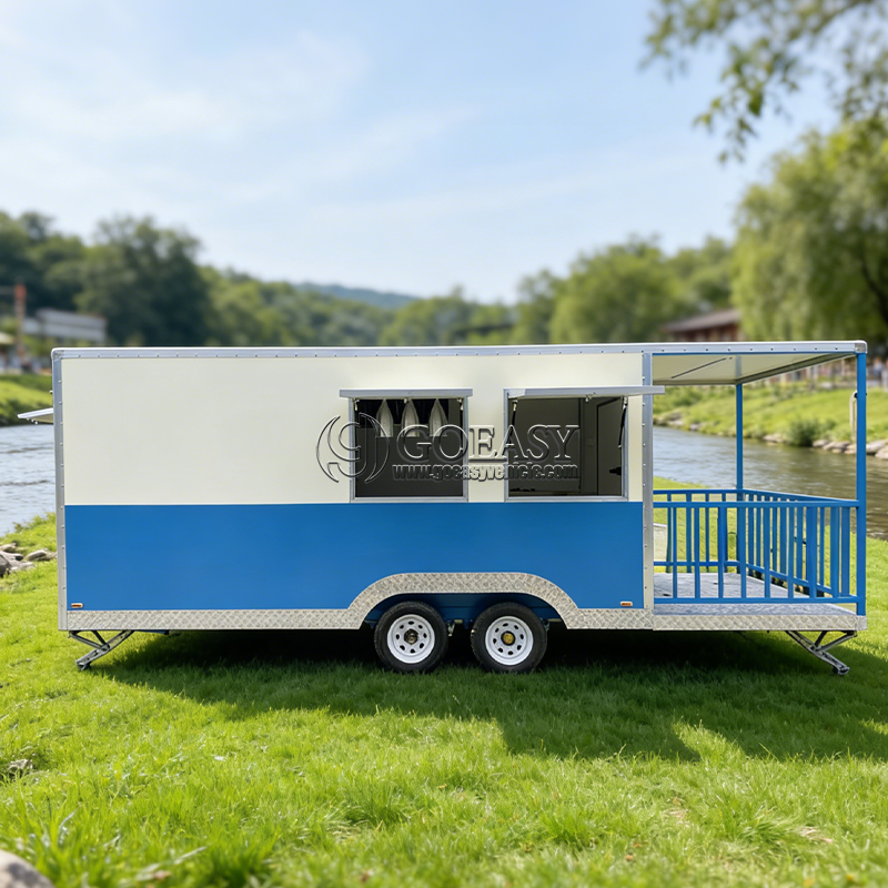 For Sale Food Truck Trailer Mo - Hot Dog Vending Cart recension och pris